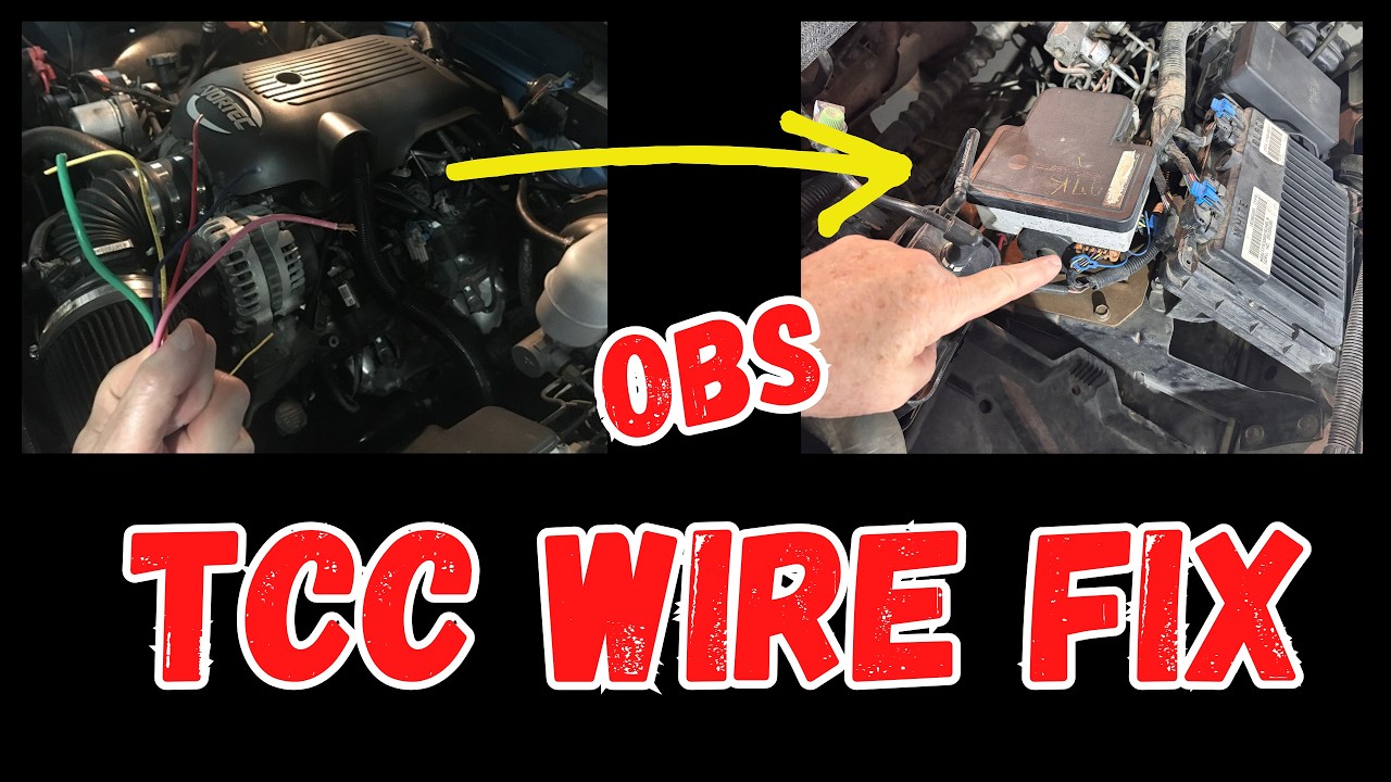 Установка двигателя LS в грузовик Chevy OBS — Как подключить блокировку гидротрансформатора (прос...