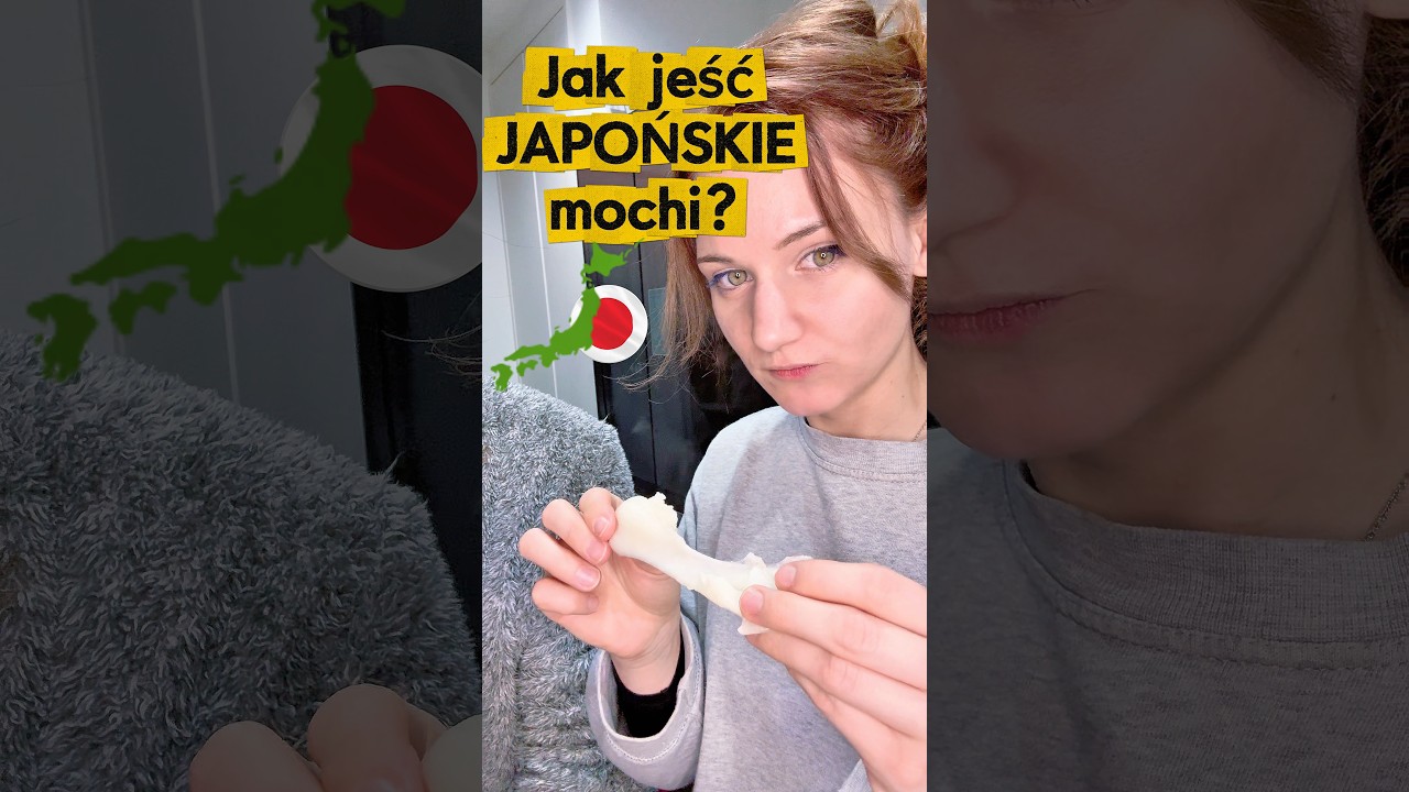 Czy to tradycyjny sposób jedzenia mochi? 