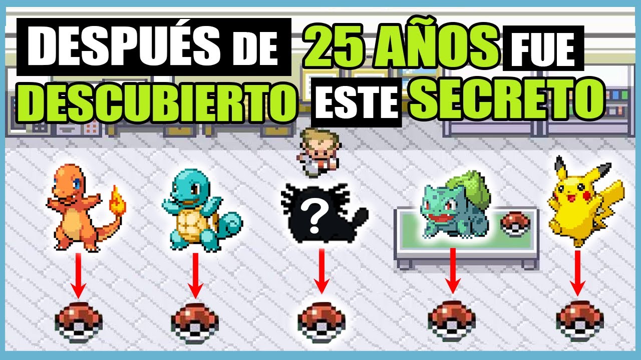 8 SECRETOS de POKÉMON que TOMARON AÑOS en Ser DESCUBIERTOS (GB - GBA - DS - 3DS - SWITCH) | N Deluxe