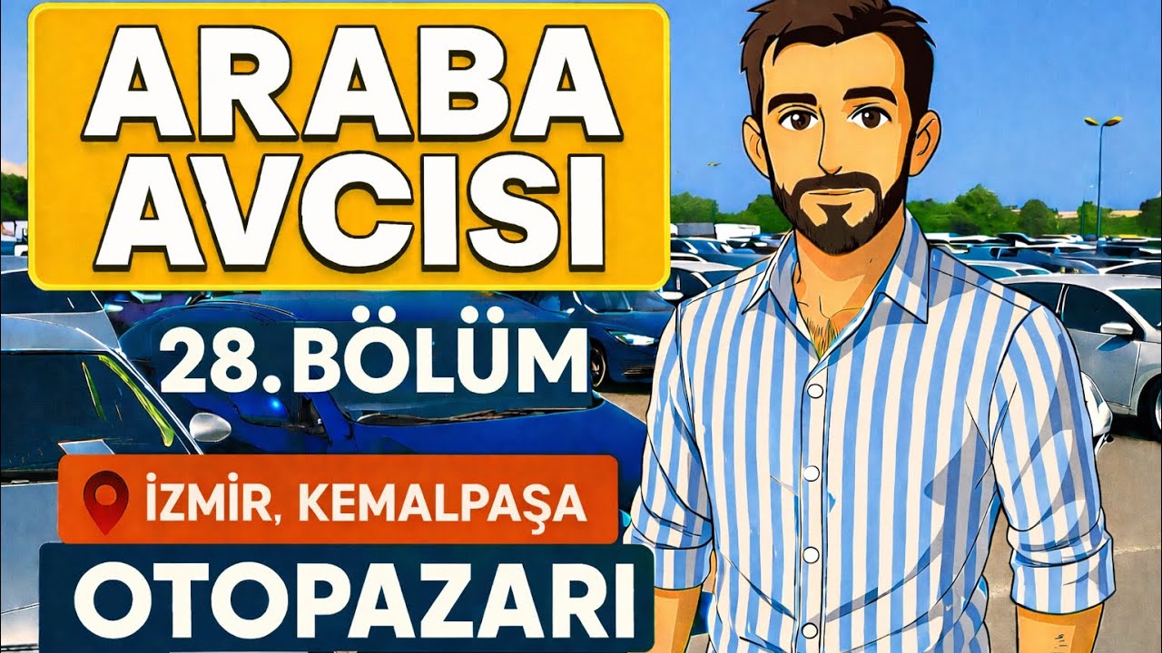 İZMİR ARABA PAZARINI GEZDİK | Araba Avcısı 28.  Bölüm