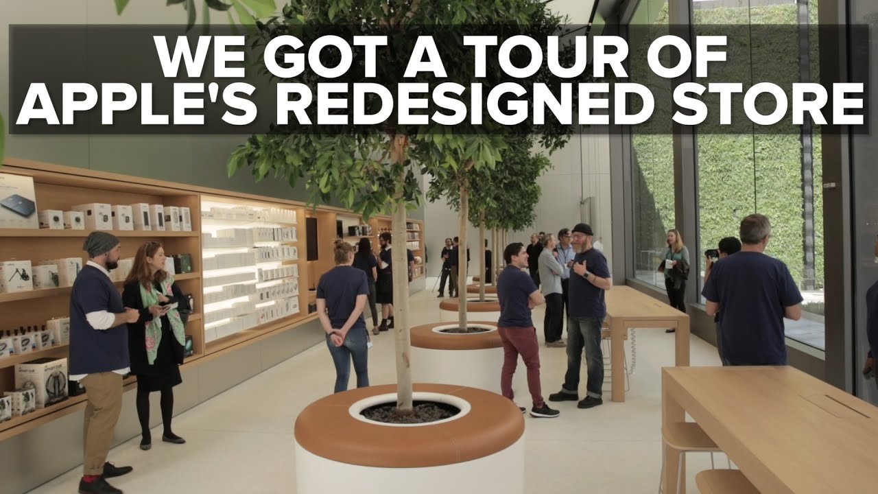 Take a tour of Apple's redesigned flagship store concept