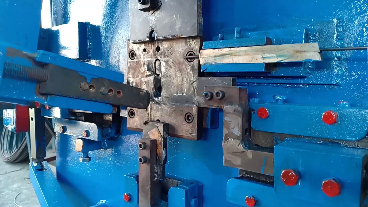 wire lock hook making machine mfd by metalmasterengg@gmail.com 8169207803