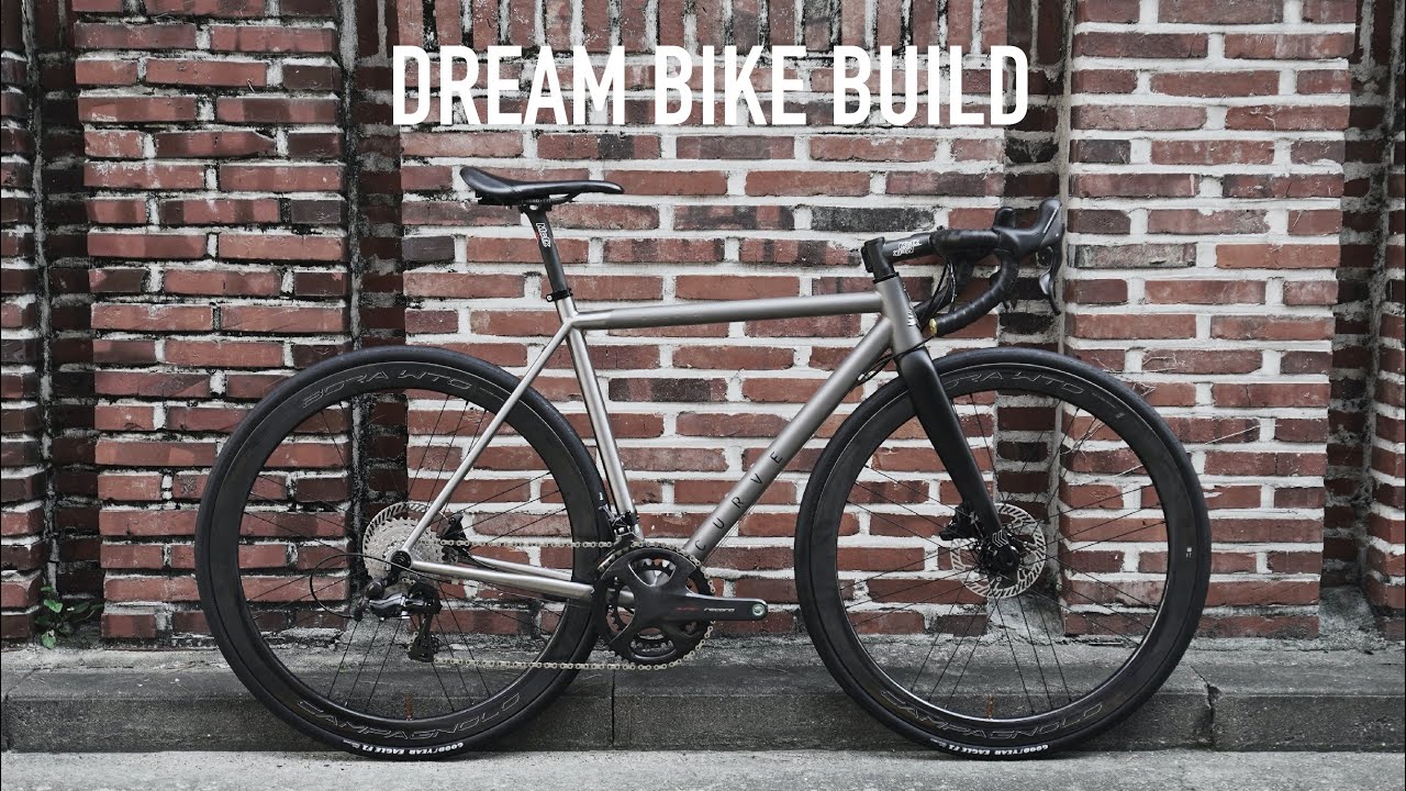 DREAM BIKE BUILD | Curve Belgie V3 Titanium bike ; 커브 벨지 V3 티타늄 로드 자전거 조립