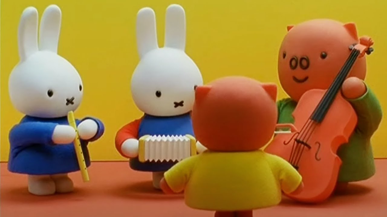 Miffy Song &bull; miffy's swinging band (Fr&egrave;re Jacques) &bull; OFFICIAL MIFFY VIDEO