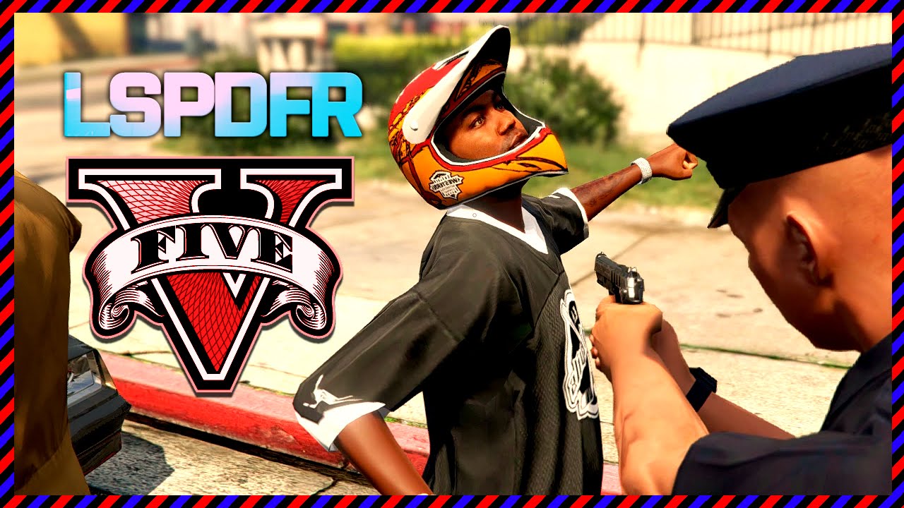 GTA 5 LSPDFR Deutsch - Polizei-Gewalt mitten in Los Santos (Polizei Mod)