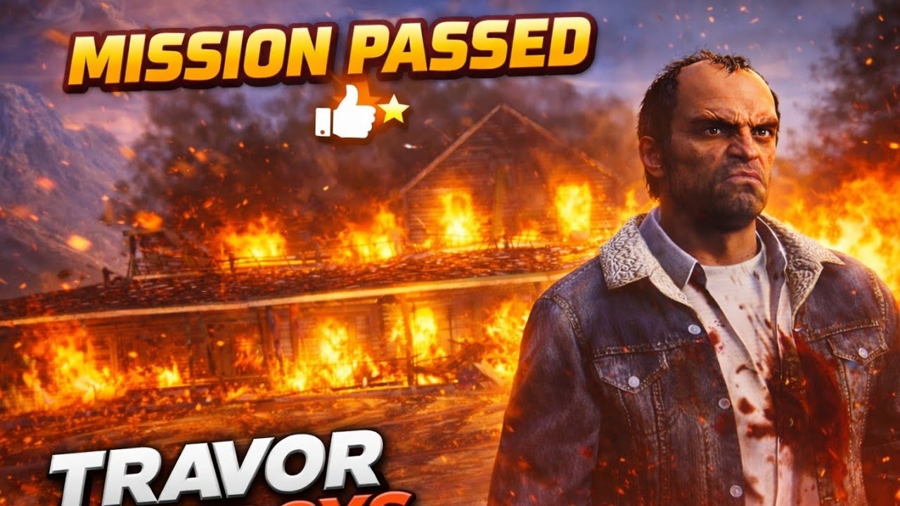 GTA 5 Trevor Rampage 🔥 Mission Passed in Style No Commentry Only Gameplay