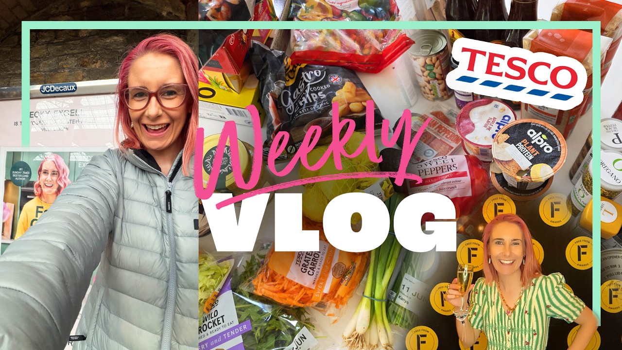 ЕЖЕНЕДЕЛЬНЫЙ ВЛОГ | Закупки в Tesco, премия Free From Food Awards + почему мы отменили отпуск!