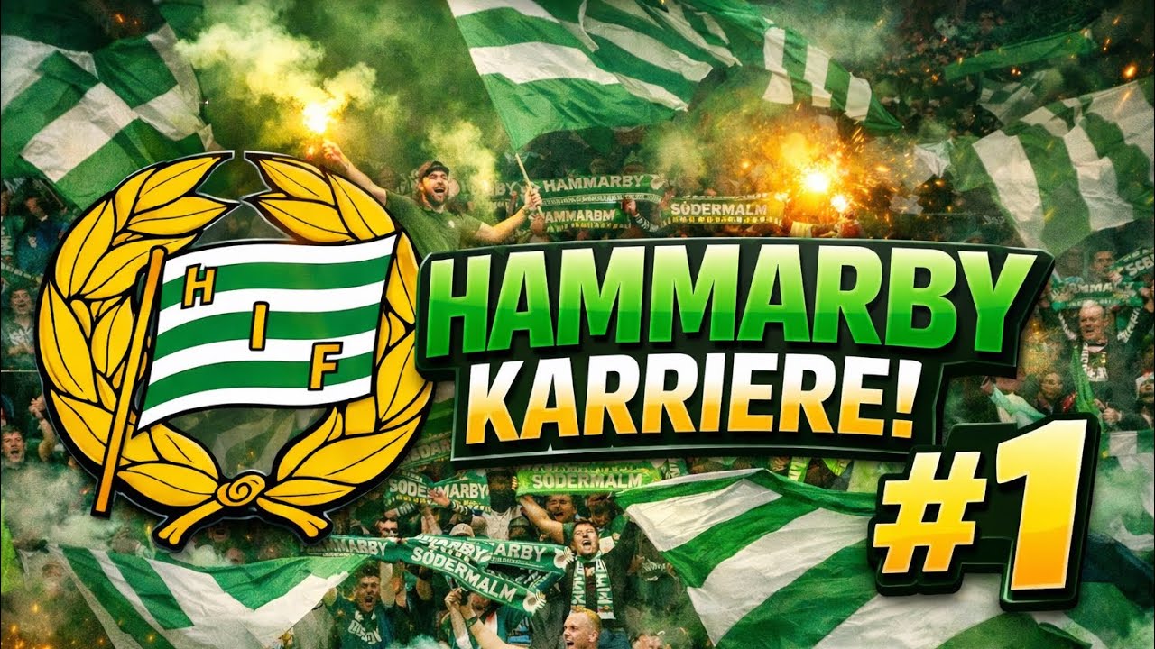 Starten på vår HAMMARBY RTG! Klarer vi og vinne Allsvenskan? 