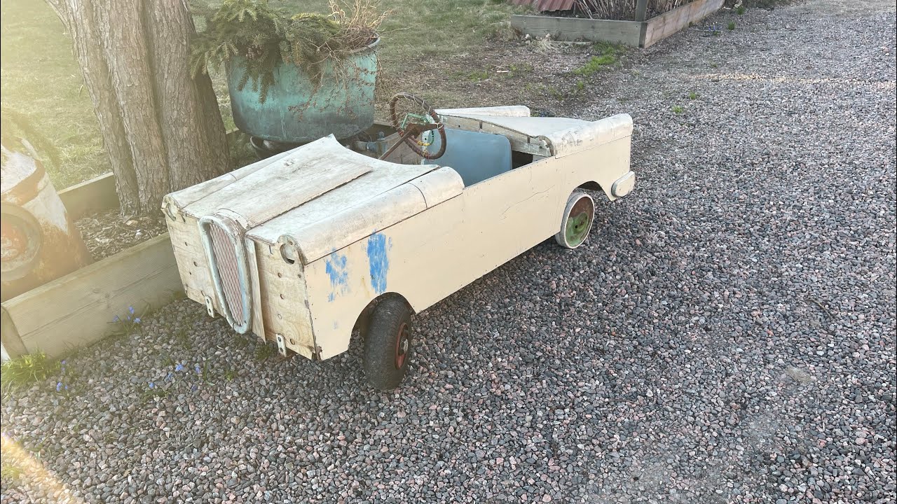 Den bortglömda lådbilen som blev ung på nytt.