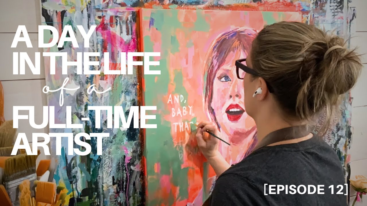 Day in the Life of a Full Time Artist Ep. 12 - Staying Creative through Burnout as an Artist