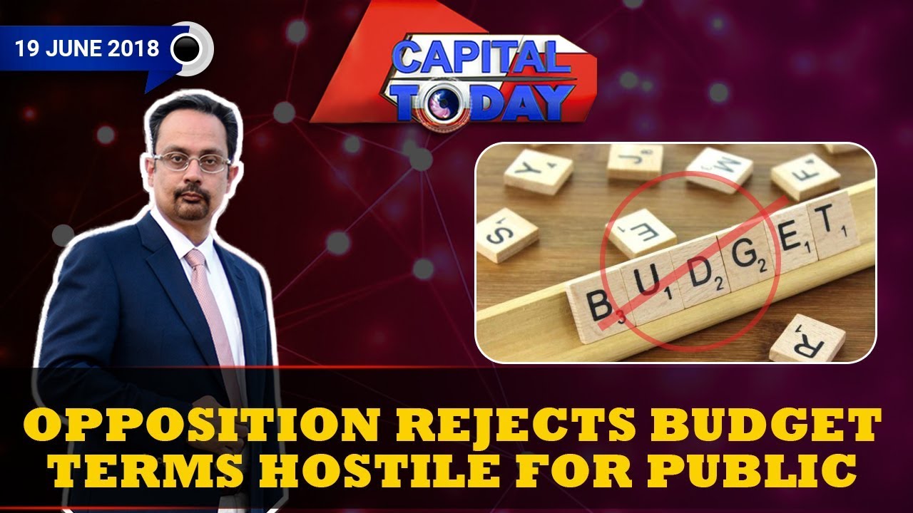 Opposition rejects budget | Capital Today 19th June 2019 | GTV News