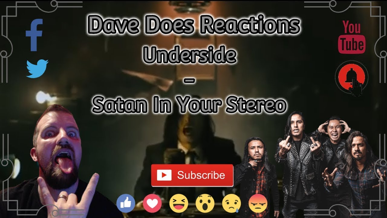 Underside - Satan In Your Stereo - Dave Does Reactions