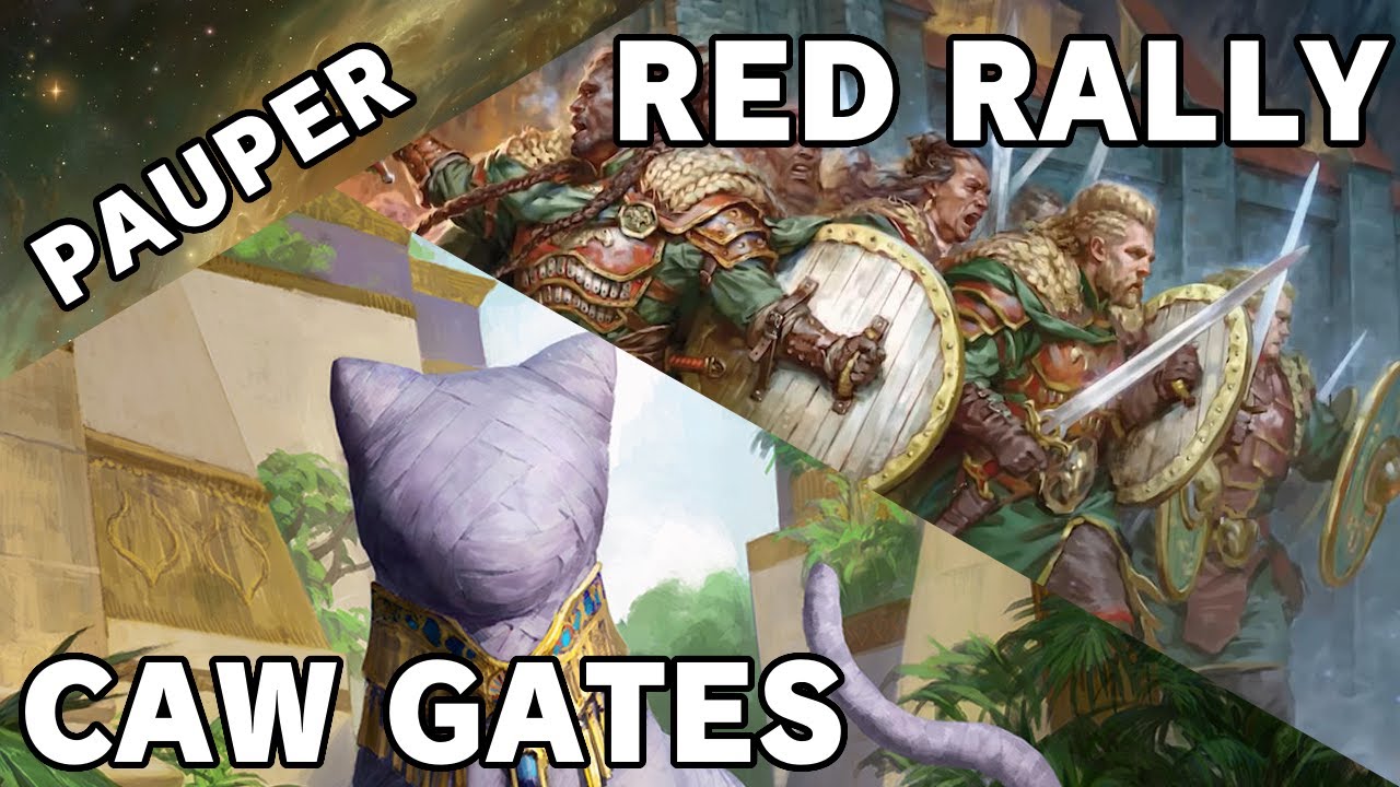 Caw Gates VS Red Rally - Round 1 - Pauper Underground Series @ Ogre's Den!