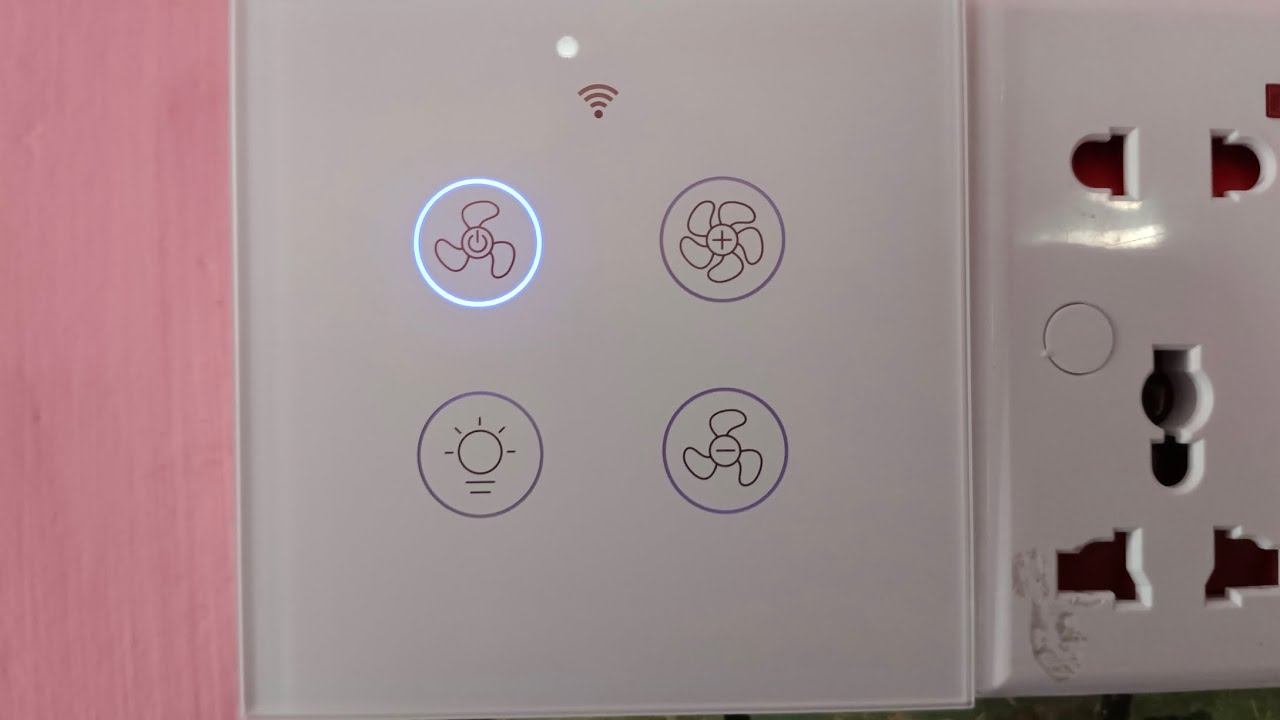 Smart WiFi + RF Switch Unboxing & Installation (Control Fan + Light) 
