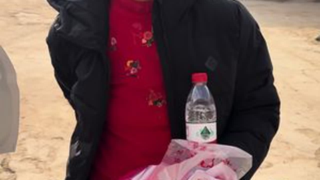 马上过年了带妈妈复查一下，在输点蛋白就可以安安心心的过年了 #记录我的农村生活 #过年