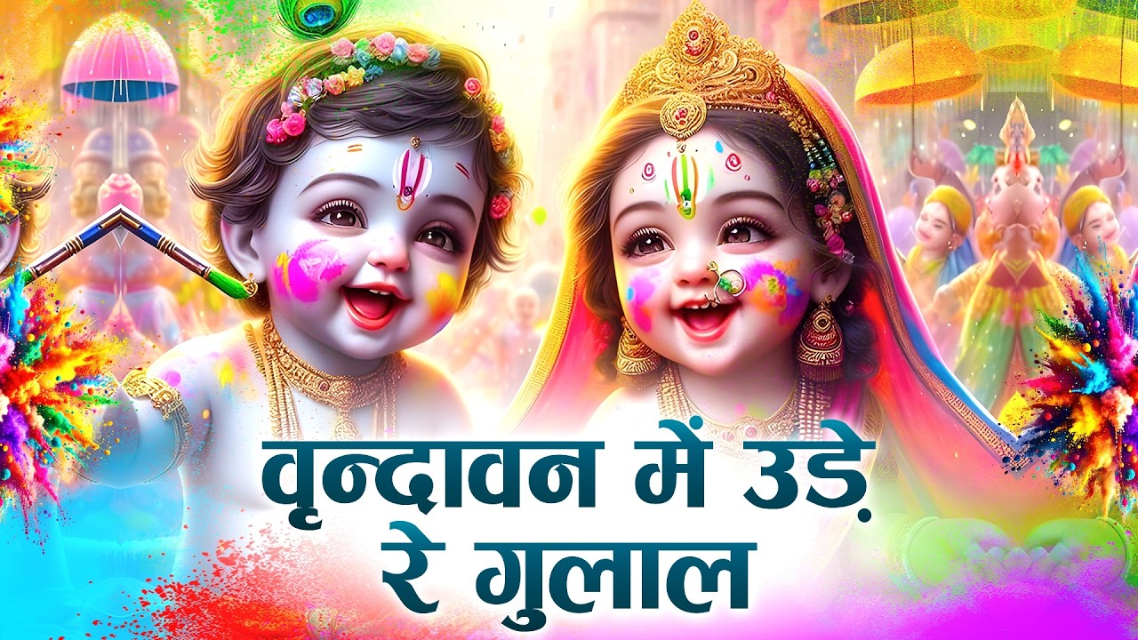 Vrindavan Mein Ude Re Gulal वृन्दावन में उड़े रे गुलाल कह दो राधा रानी से Holi Bhajan -New Holi Song