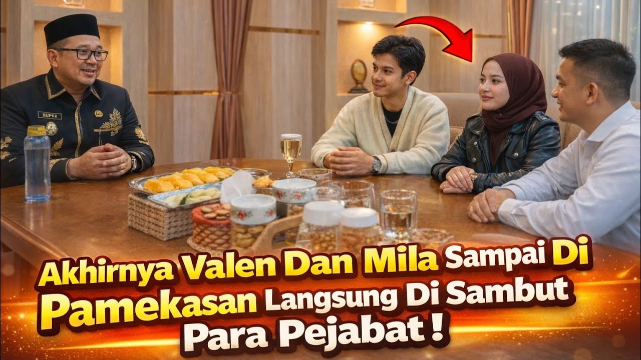 Tak Disangka! Valen dan Mila Disambut Pejabat Saat Datang ke Pamekasan