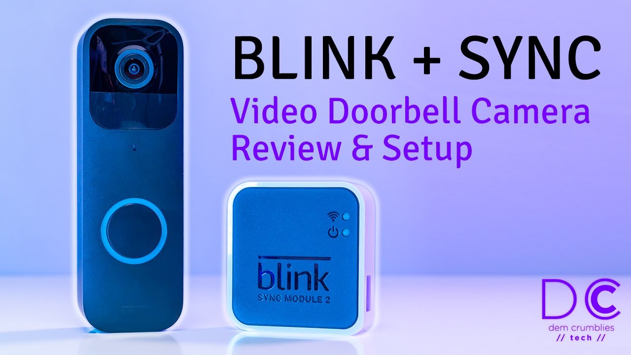 Обзор нового дверного видеозвонка Amazon Blink и настройка модуля синхронизации