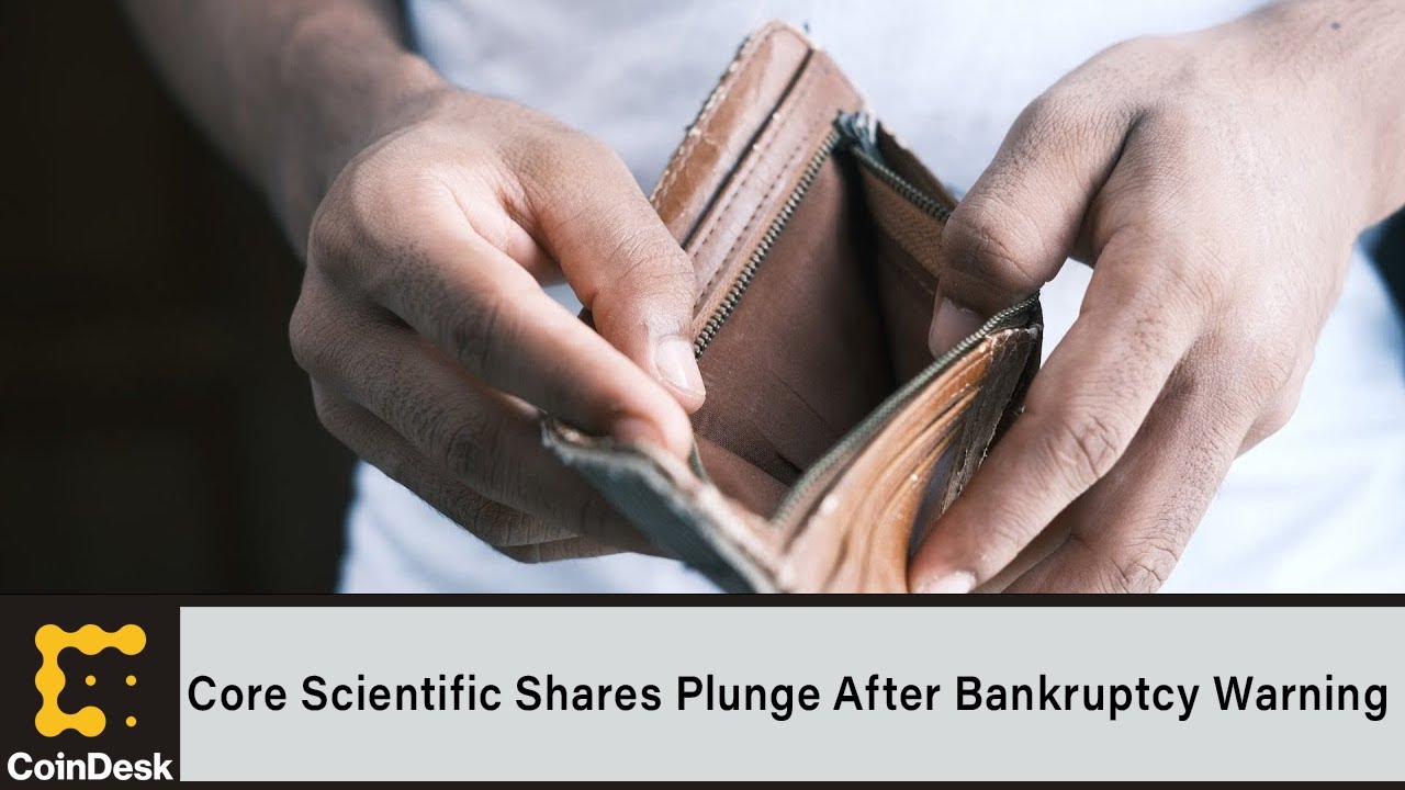Bitcoin Miner Core Scientific Shares Plunge After Bankruptcy Warning