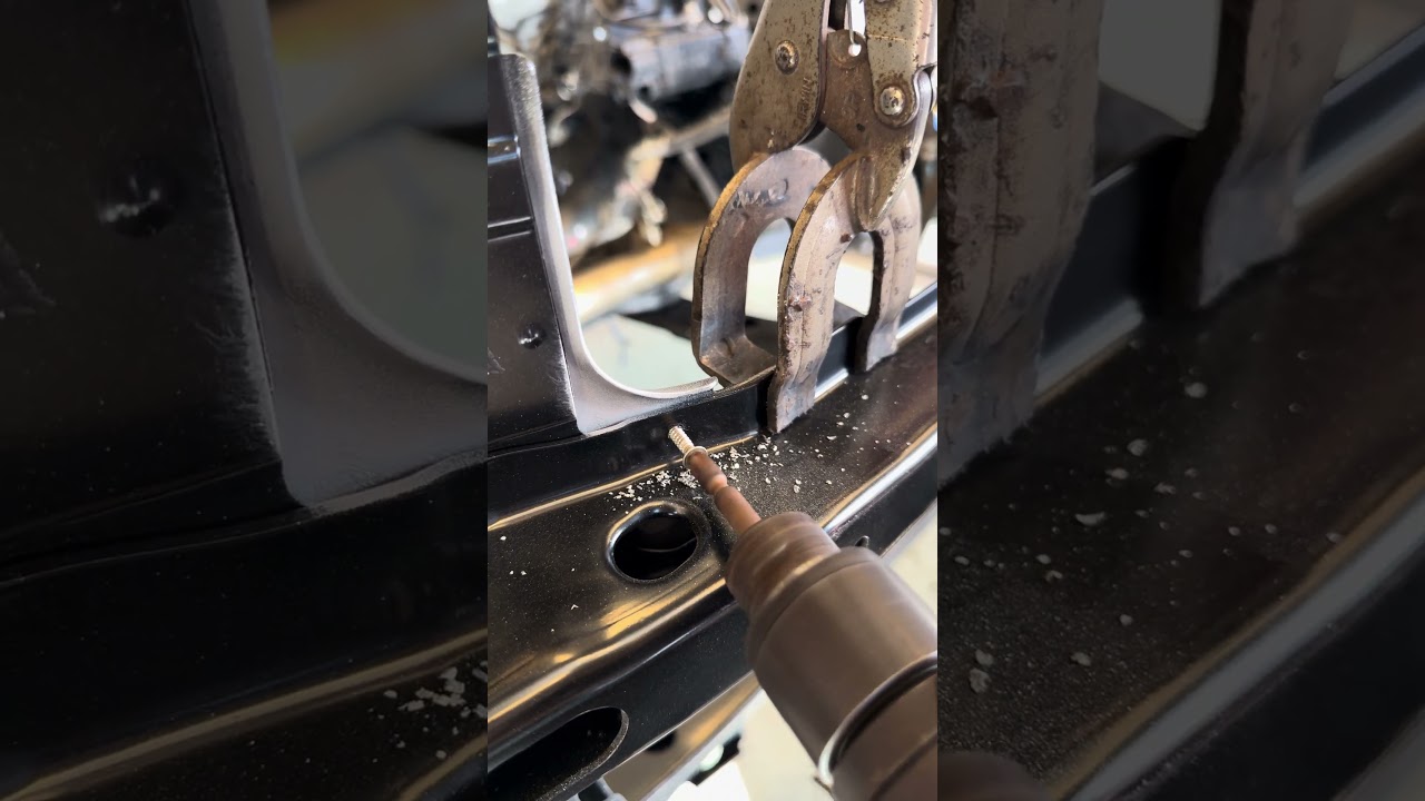 Radiator Support Bolts Secured 