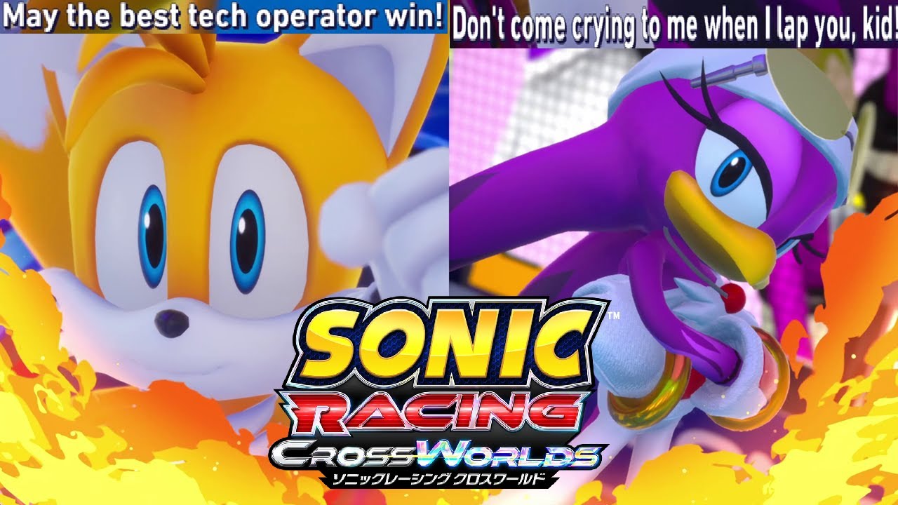 Sonic Racing: CrossWorlds (ONT) All Wave Rival Interactions