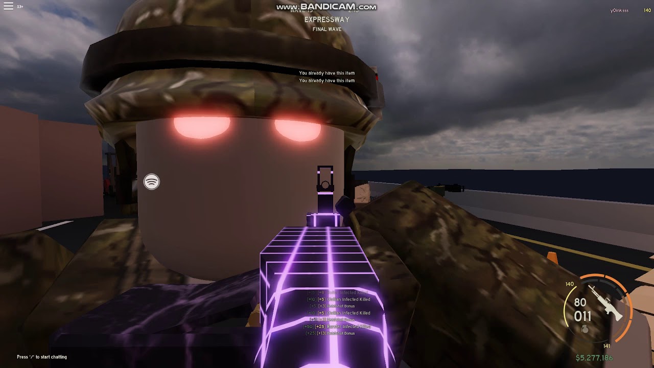 Those Who Remain Expressway wave 15 solo |Roblox|