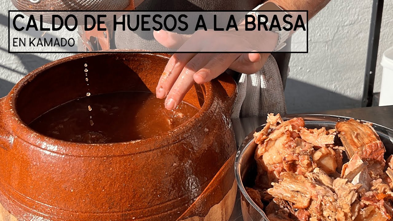 ¡El mejor Caldo de Huesos que podrás hacer a la brasa en tu kamado! | Elcaminodelfuego