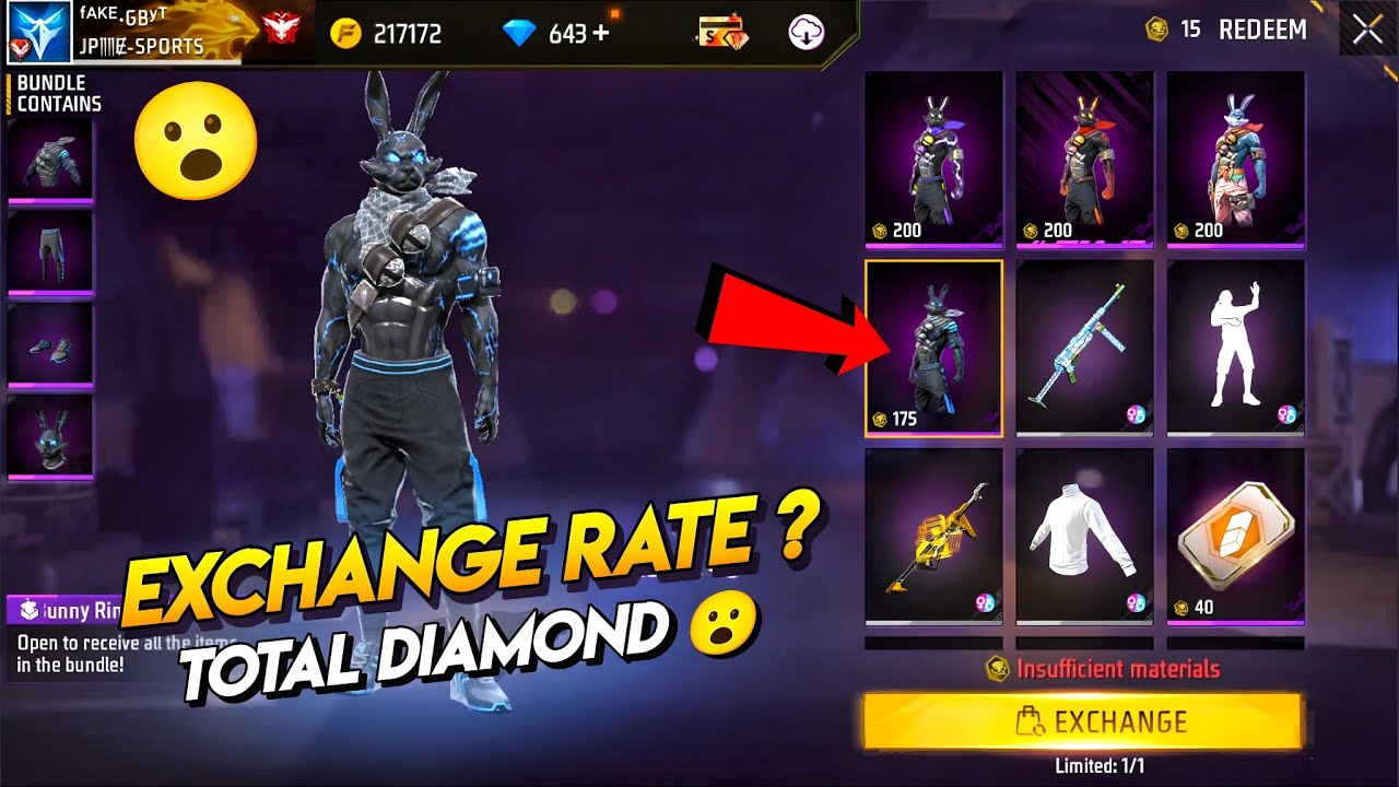 New Bunny Bundle Event Free Fire 🤯🥳| free fire new event | ff new event | new event free fire