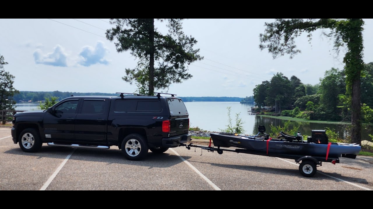 Kayak trailer DIY build