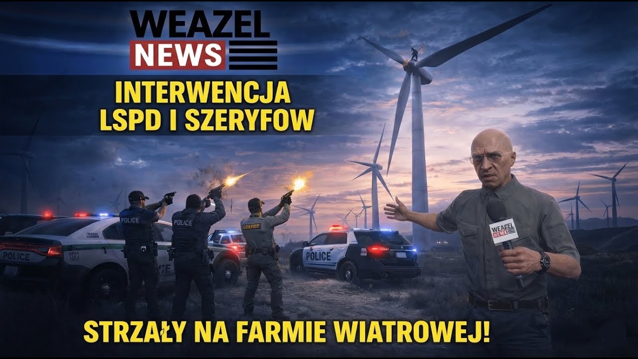 ROZBÓJ NA FARMIE WIATROWEJ! | WeazelNews