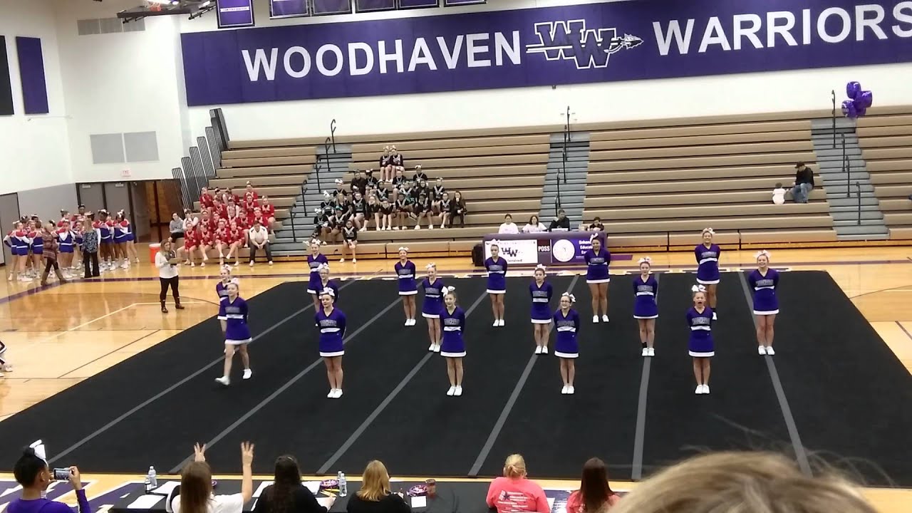 Woodhaven Middle School Competitive Cheer 1/30/15