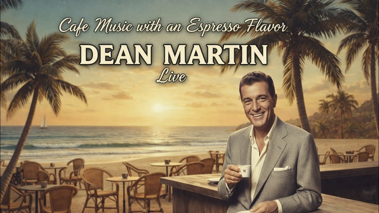 Cafe Music Jazz Dean Martin Relaxing Vintage Italian Dinner Music 