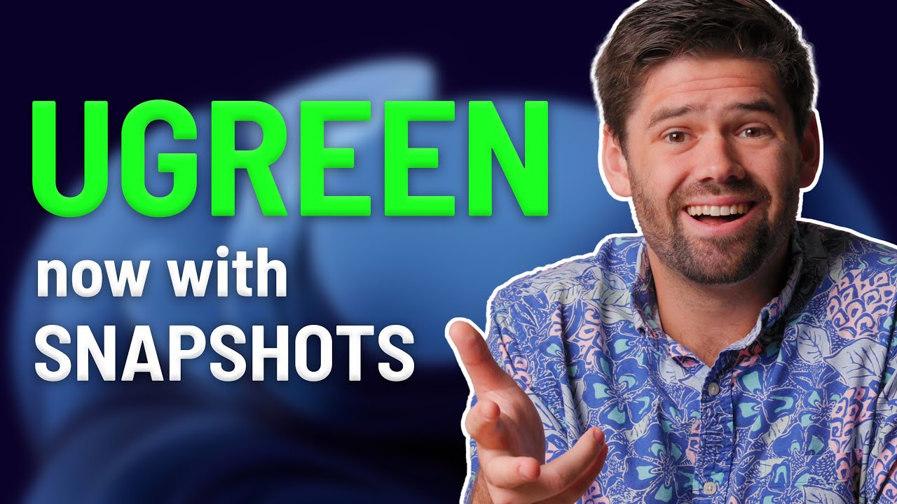 UGREEN has FINALLY added SNAPSHOTS - Set these up ASAP