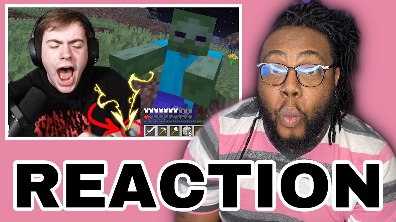 Minecraft, But When Sapnap Takes Damage, He Gets Shocked... | JOEY SINGS REACTS