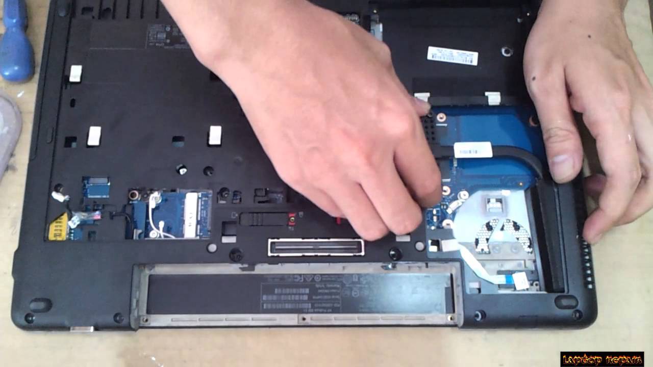HP ProBook 650 G1 Disassembly and fan cleaning