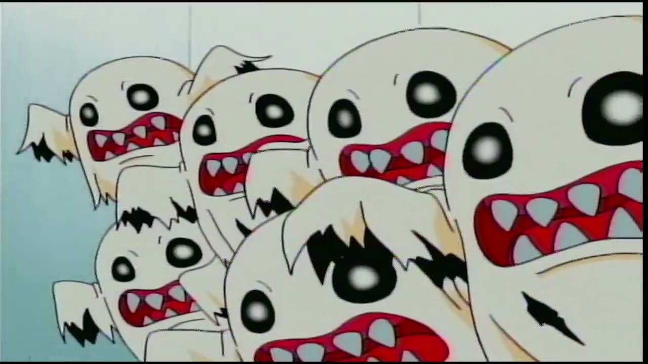 Digimon Season 1 ~ Greymon Vs Bakemon Army