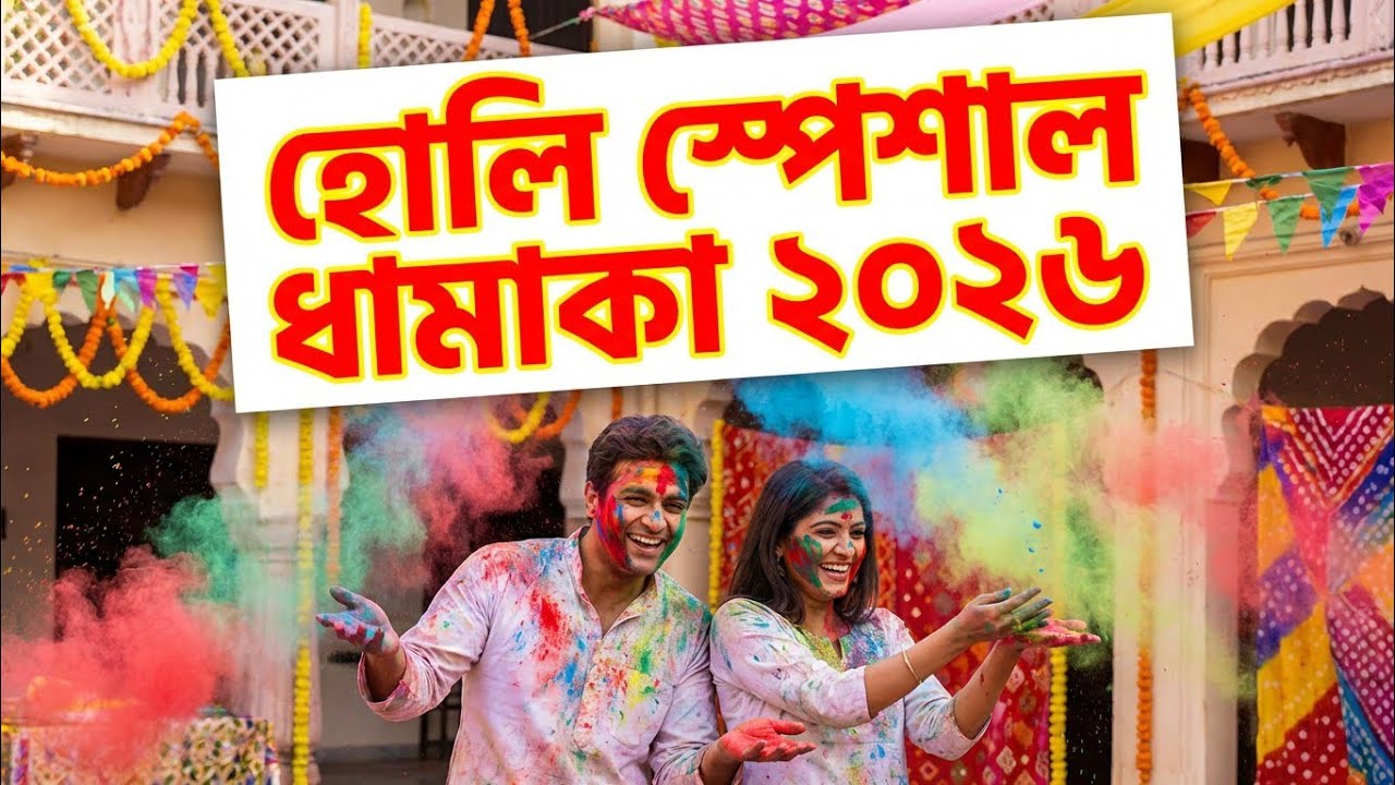 হোলি আইলো রে | Holi Ailo Re | New Bangla Holi Song 2026 #Holi #NewSong 🎨🔥