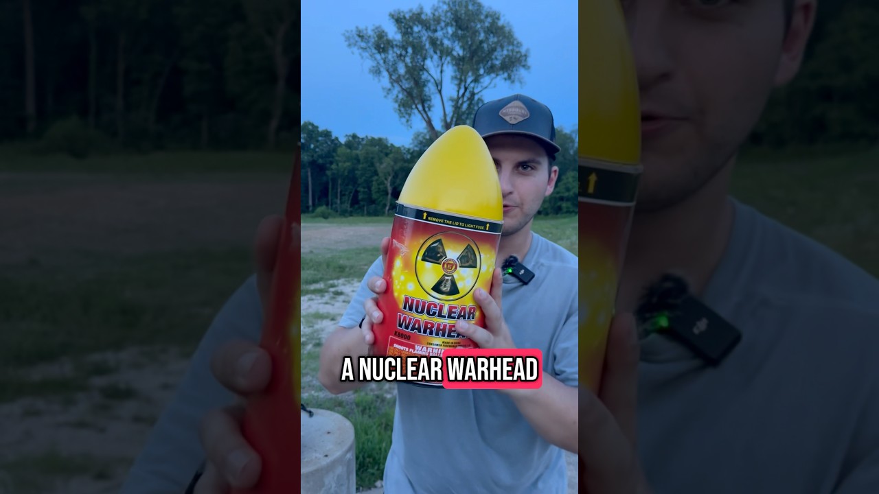Nuclear Warhead Firework ￼