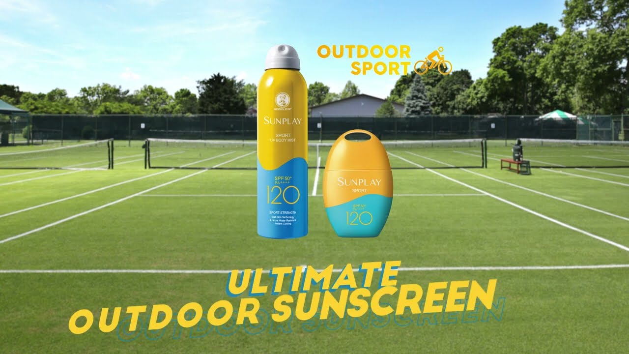 Get ready for your outdoor activities with Sunplay Sport Sunscreen!