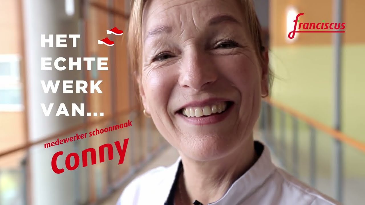 Het echte werk van... medewerker schoonmaak Conny