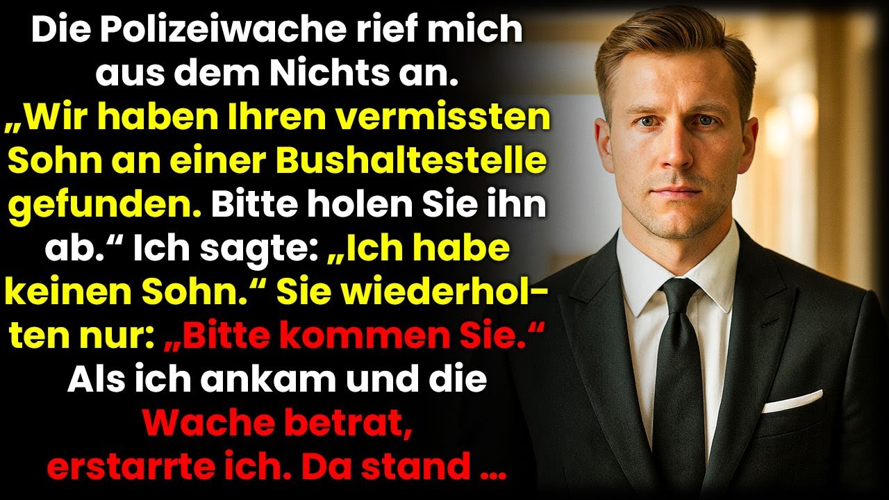 Die Polizei rief wegen meines vermissten Sohnes an… Doch ich habe gar keine Kinder!