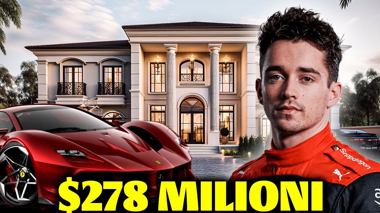 CHARLES LECLERC la sua Lussuosa Vita