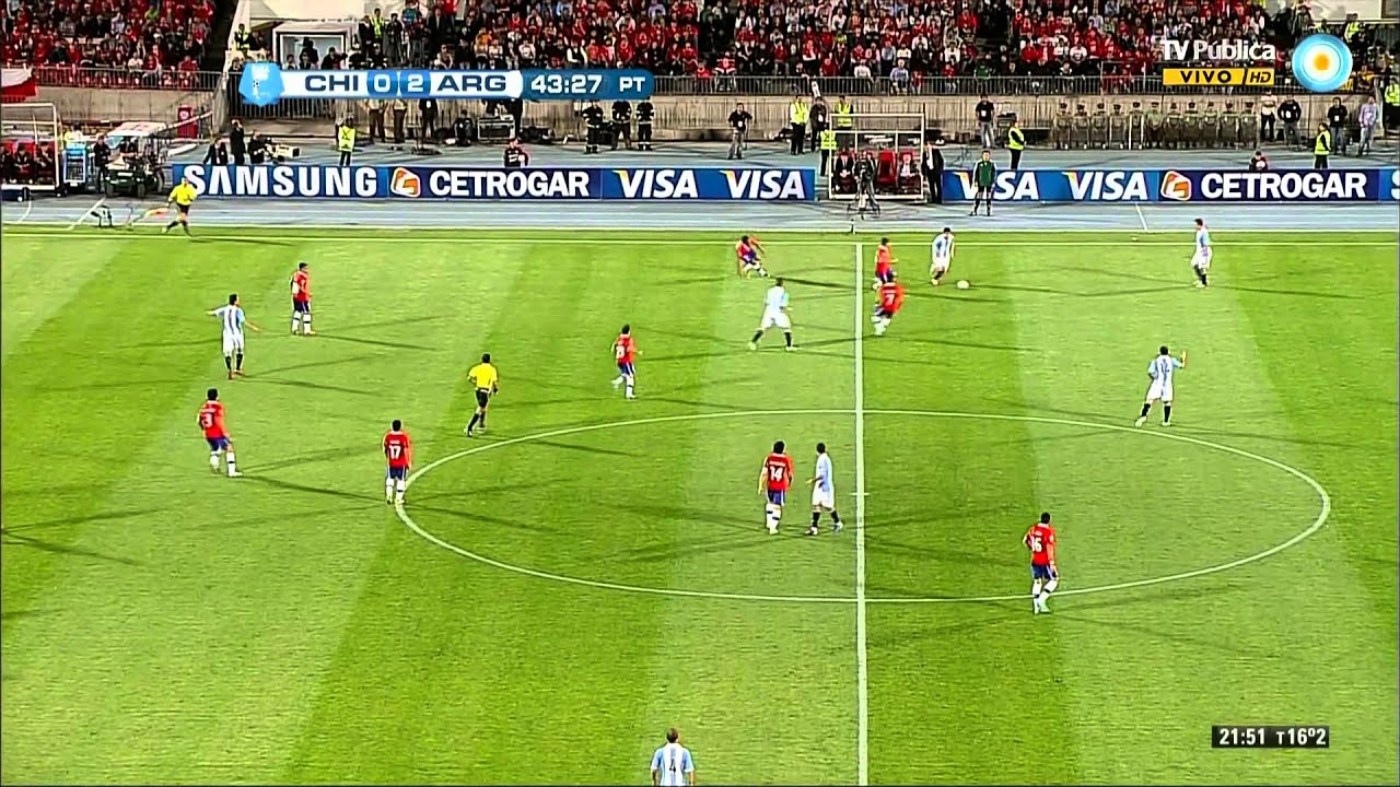 Resumen Chile 1 vs Argentina 2 (Eliminatorias Brasil 2014)