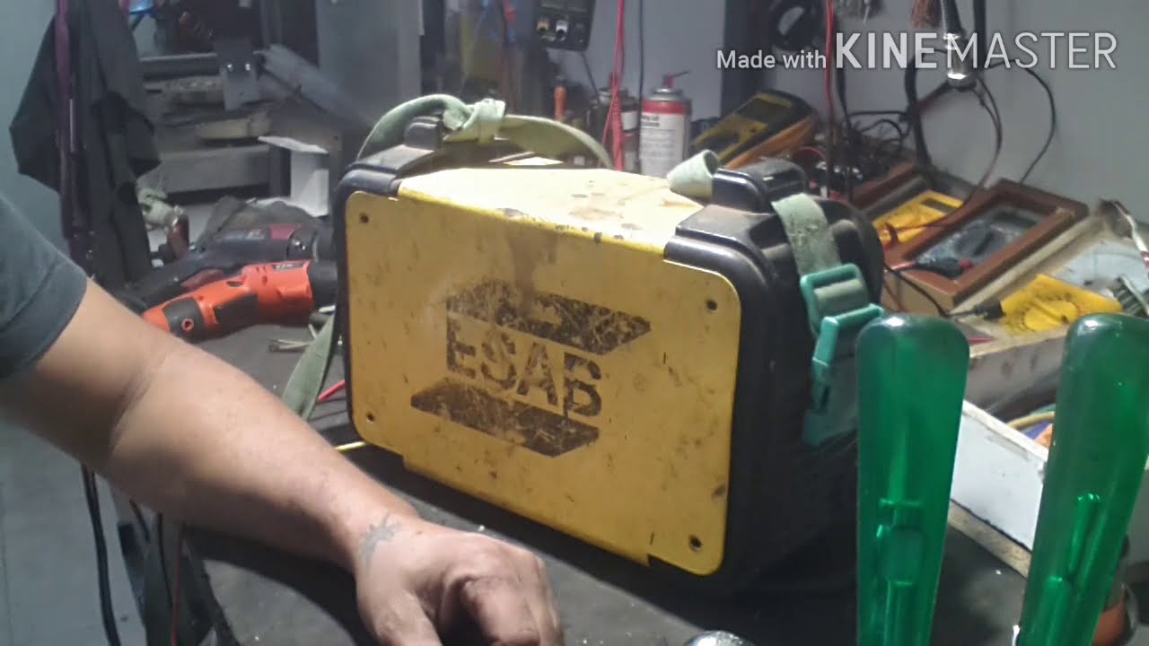 ESAB BANTAN 145I LIGA MAS NÃO ABRI O ARCO