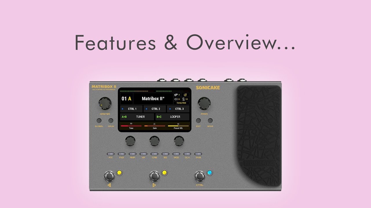 Sonicake Matribox 2 features & overview