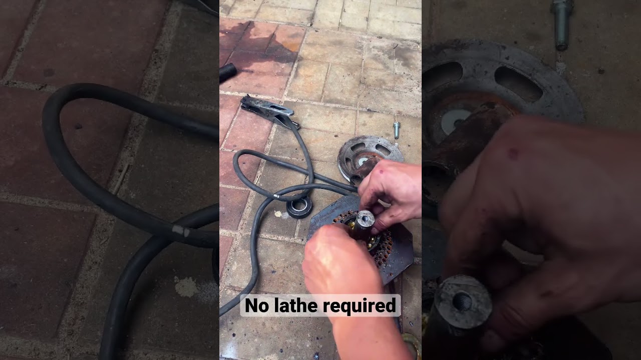 How to make mini pellet machine without a lathe #pellet machine