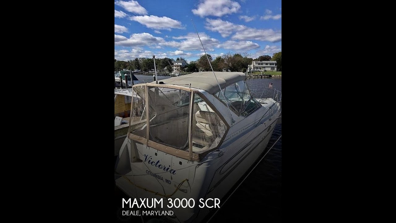 [UNAVAILABLE] Used 1999 Maxum 3000 SCR in Deale, Maryland