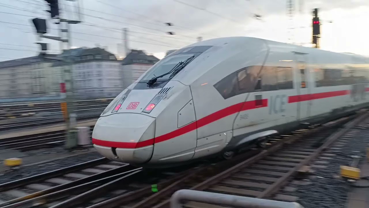 ICE en Frankfurt(Main) Hbf,1/2/26,17:10-17:30