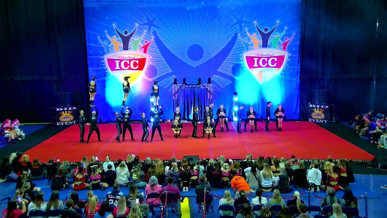 192 Unity Allstars  Black B 28 International Open Coed L7NT