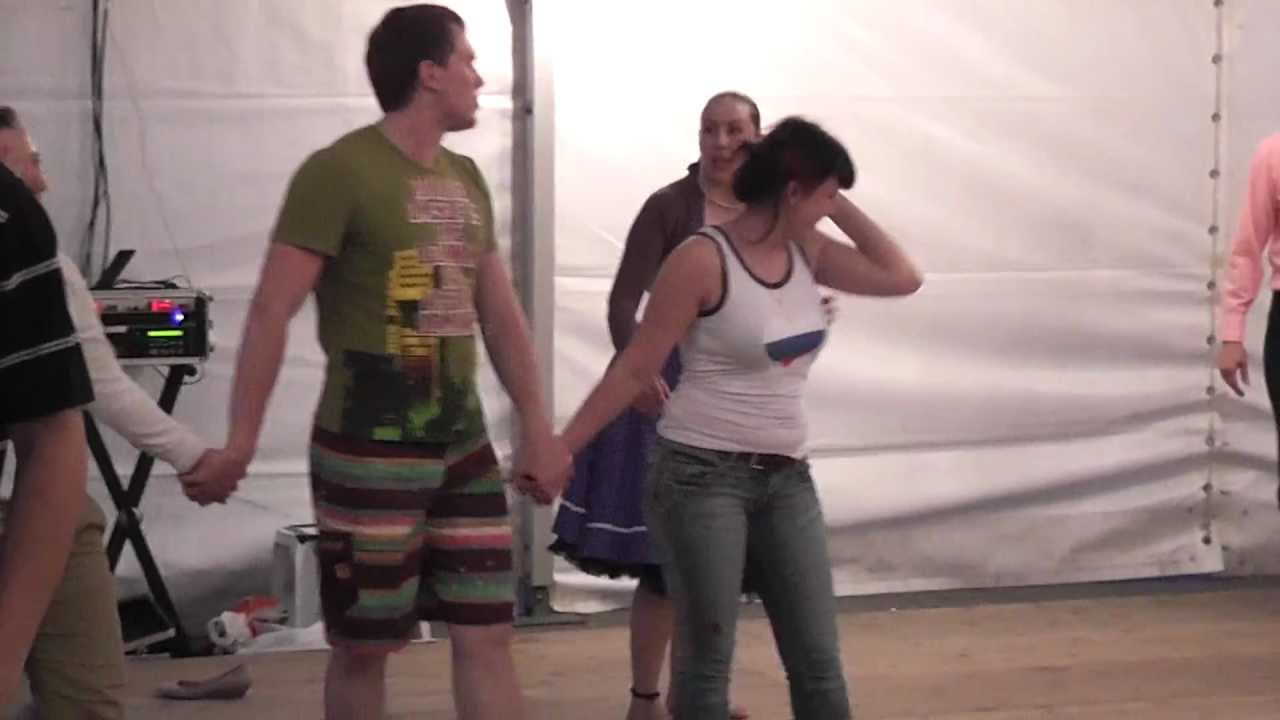 Old Russian dance «Troika» (rehearsal)